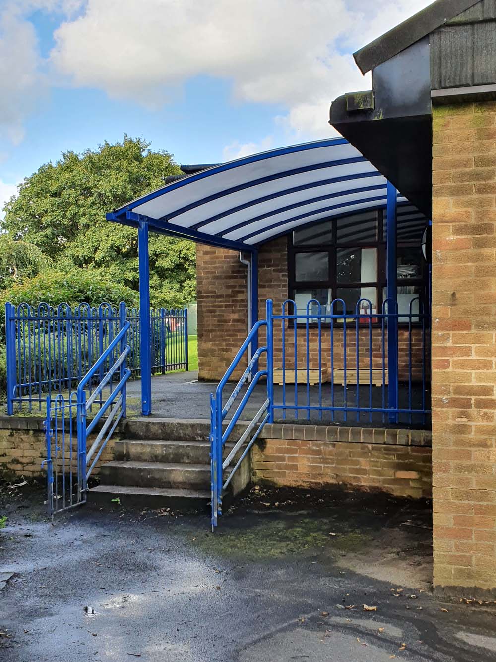 Entrance to Moorside Pre-School - Nursery Education Lancaster