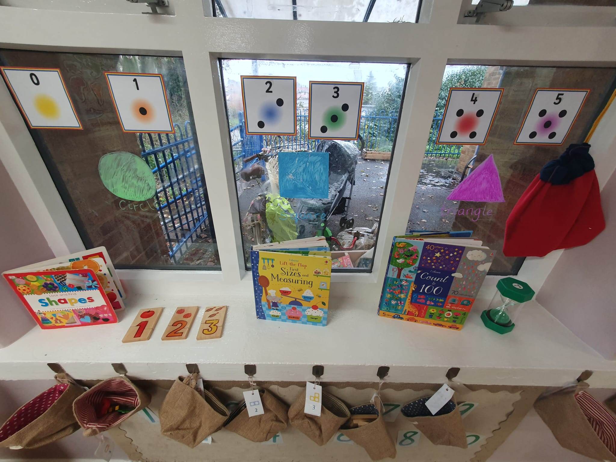 A window display with books, Moorside Pre-School - Nursery Education Lancaster